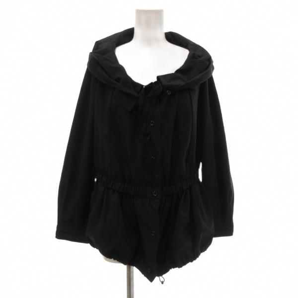 リツコ シラハマ RITSUKO SHIRAHAMA ブルゾン ジャケット シャーリング ドロスト ...