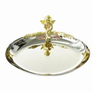 ミキモト MIKIMOTO 美品 アクセサリートレイ 小物入れ 天使 エンジェル パール シルバーカ...