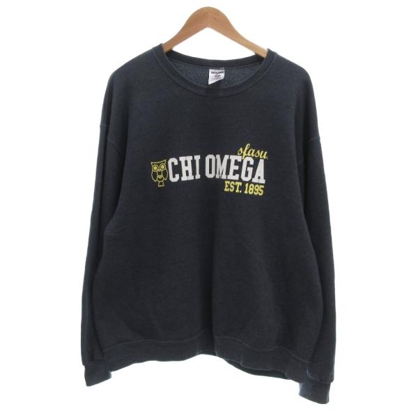 ジャージーズ JERZEES スウェット トレーナー 裏起毛 プリント XL グレー /JS メンズ