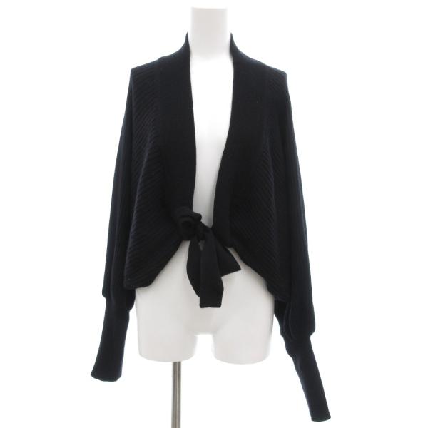 シュウヘイ オガワ SHUHEI OGAWA 1％ ニット カーディガン プルオーバー リボン ウー...