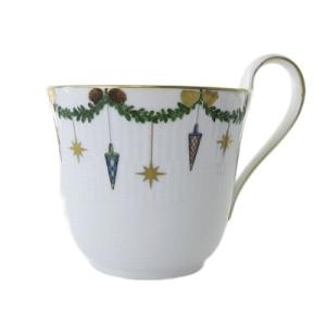 ロイヤルコペンハーゲン ROYAL COPENHAGEN 美品 スターフルーテッド クリスマス ハイ...