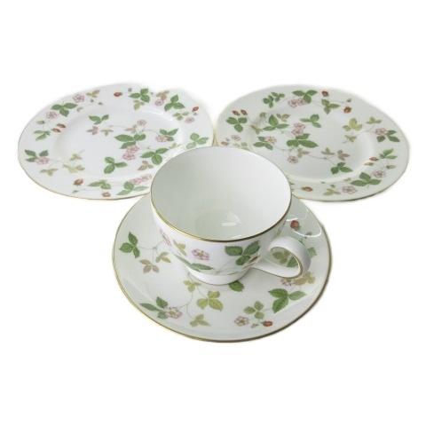 ウェッジウッド WEDGWOOD ワイルドストロベリー Wild Strawberry カップ ソー...