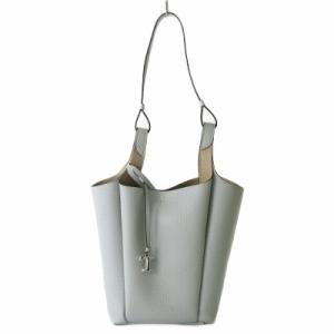 トッズ TOD'S 新品同様 バケット バッグ レザー T タイムレス ハンドバッグ トート イタリ...