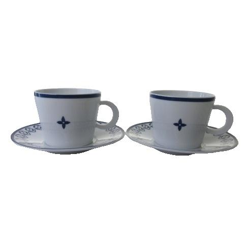 ルイヴィトン LOUIS VUITTON Set Of 2 Teacups And Saucers ...