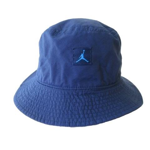 ナイキ NIKE ジョーダン Jordan バケットハット 帽子 ネイビー 紺 58cm メンズ レ...