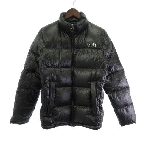 ザノースフェイス THE NORTH FACE ND18101 ダウンジャケットジップアップ 黒 ブ...