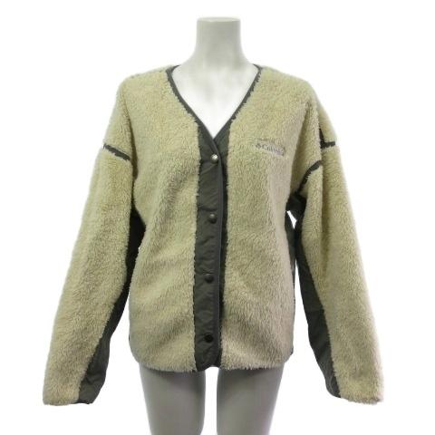 コロンビア Columbia PL3043 リバーシブル 中綿フリースジャケット ナイロン ノーカラ...