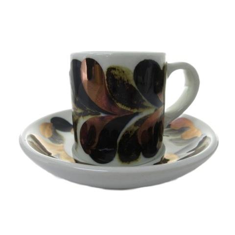 アラビア ARABIA FINLAND カップ＆ソーサー 1客 ホワイト ブラウン その他