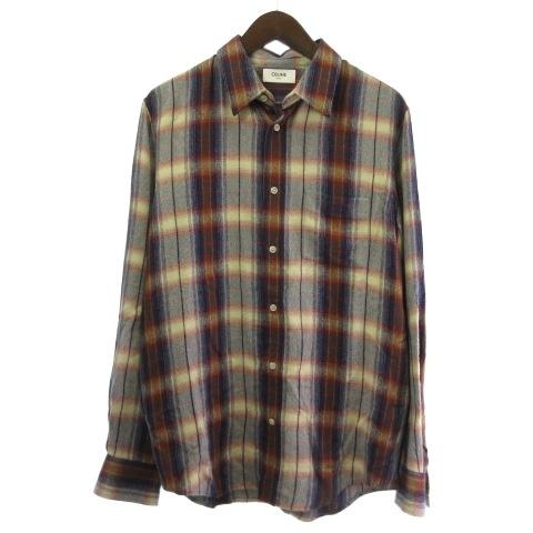 セリーヌ CELINE 2C9820A08.CBC2 Loose Checked Shirt In ...