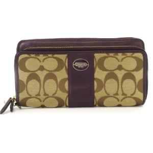 コーチ 紫 財布の商品一覧 通販 Yahoo ショッピング