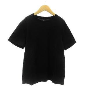 arkhe アルケー カットソー Tシャツ 半袖 丸首 ベーシックシルエット コットン 無地 黒 ブラック S ■SM1 メンズ