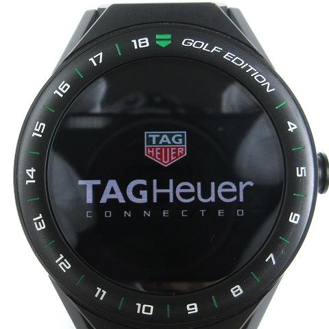 タグホイヤー コネクテッド モジュラー ゴルフエディション スマートウォッチ 腕時計  充電式 タッ...