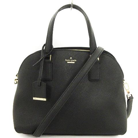 ケイトスペード KATE SPADE 2WAY ショルダー ハンドバッグ 鞄 レザー ブラック 黒 ...