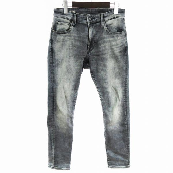 ジースターロウ G-Star RAW REVEND デニム パンツ ストレッチ スキニー グレー ■...