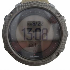 スント SUUNTO Traverse Alpha Stealth トラバースアルファ 腕時計 スマートウォッチ デジタル 充電式 OW151 黒 ブラック ■SM1 メンズ｜vectorpremium