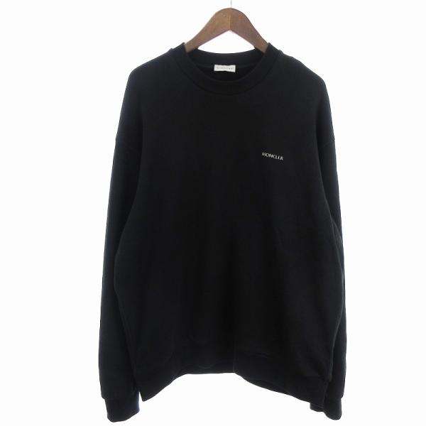 モンクレール MONCLER 22AW SWEATSHIRT トレーナー スウェット ロゴ 裏起毛 ...