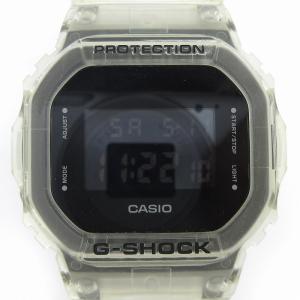 カシオジーショック CASIO G-SHOCK スケルトン 腕時計 デジタル クオーツ クリア DW-5600SKE-7JF アイボリー ウォッチ メンズ｜vectorpremium