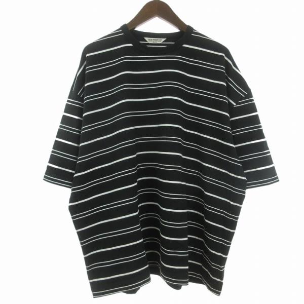 クーティー COOTIE 23SS Supima Border Oversized S/S Tee ...