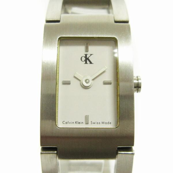 カルバンクライン CALVIN KLEIN 腕時計 アナログ クオーツ 2針 K4111 文字盤 白...