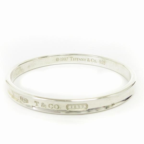 ティファニー TIFFANY &amp; CO. ナロー 1837 バングル ブレスレット 925 シルバー...