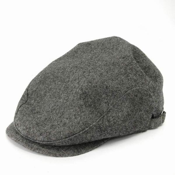ポールスミス PAUL SMITH ハンチング帽 ウール 無地 PA-99092 グレー 帽子 メン...