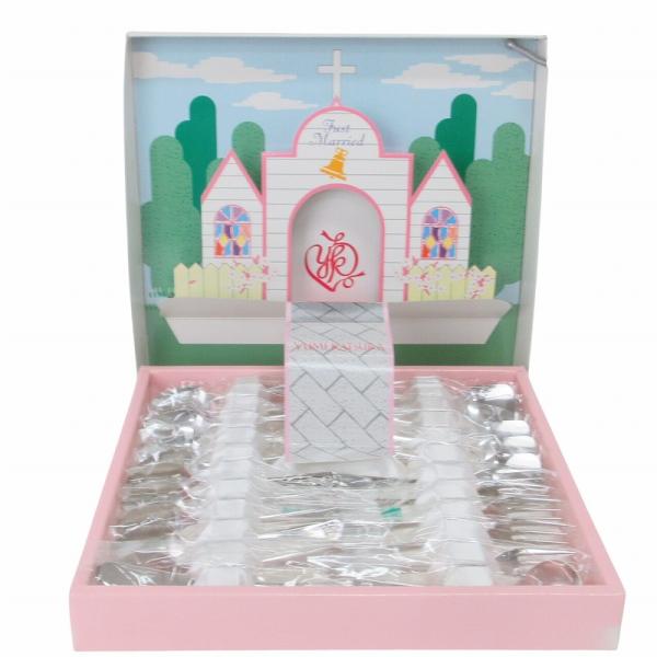 未使用品 ユミカツラ YUMI KATSURA カトラリーセット スプーン フォーク シルバーカラー...