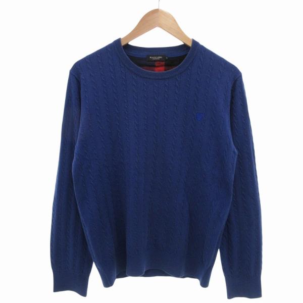 ブラックレーベルクレストブリッジ BLACK LABEL CRESTBRIDGE セーター ケーブル...