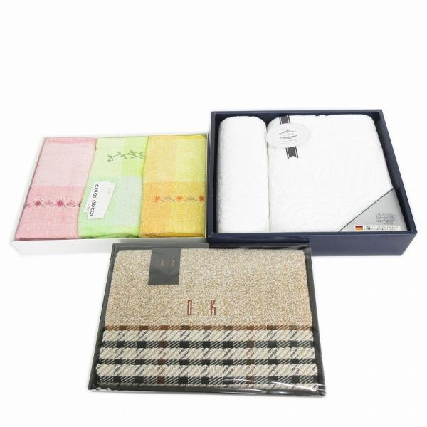 未使用品 ダックス DAKS ローズウォーク ROSEWALK タオルセット バスタオル フェイスタ...