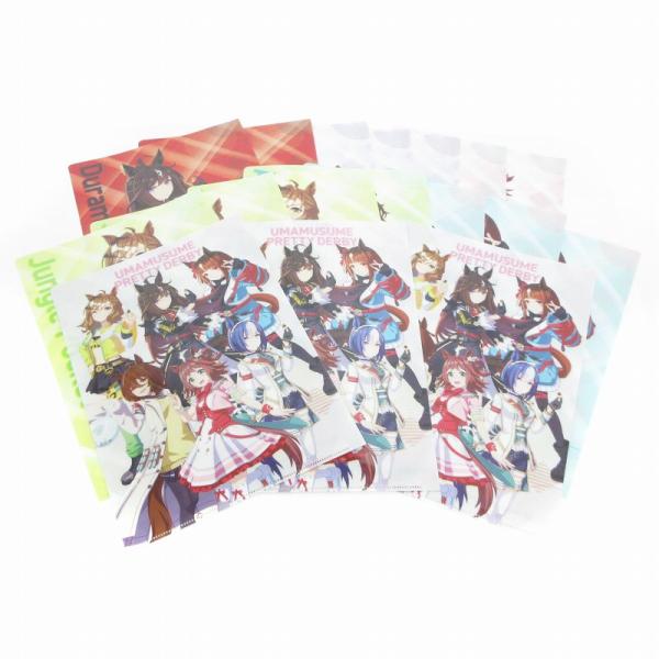 未使用品 ローソン Lawson ウマ娘 クリアファイル 17点セット まとめて A4サイズ /AE...