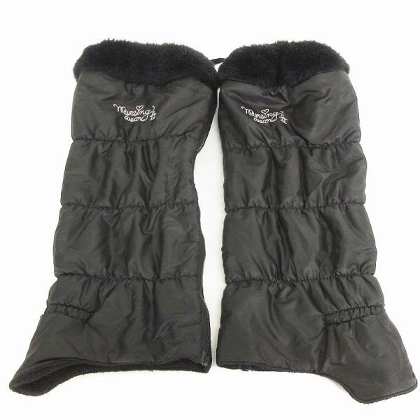 マンシングウェア MUNSINGWEAR レッグウォーマー 中綿 ゴルフ アクセサリー フェイクファ...