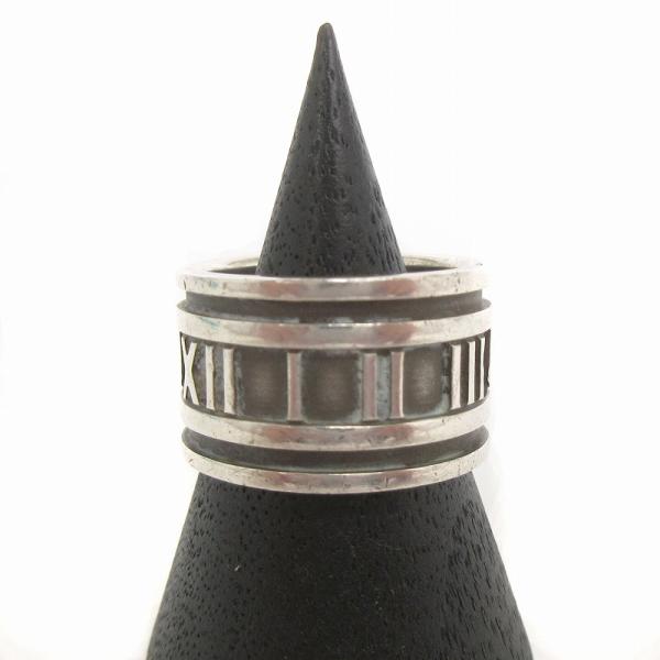 ティファニー TIFFANY &amp; CO. アトラスリング 指輪 ワイド SV925 総重量 9.7g...