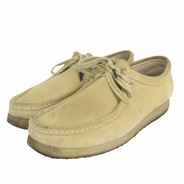 クラークス clarks ワラビー Wallabee ブーツ シューズ スエード 26773 ベージ...
