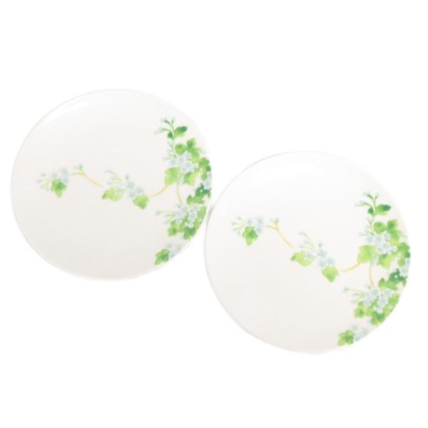 ティファニー TIFFANY &amp; CO. LEAVES 美品 ペア 2枚セット プレート お皿 リー...