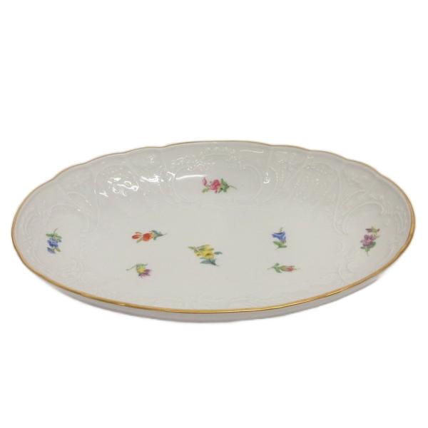 マイセンMeissen  皿 プレート 金彩 スキャタードフラワー 白 ホワイト 食器 その他