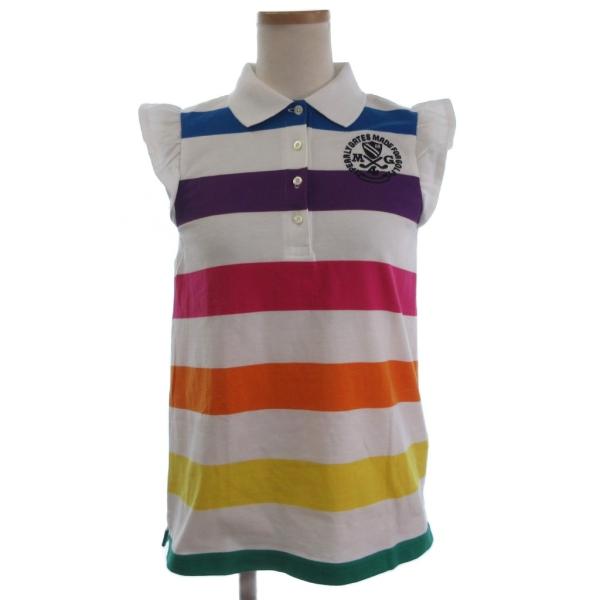 パーリーゲイツ PEARLY GATES ゴルフ ポロシャツ カットソー フレンチスリーブ 刺繍 ボ...
