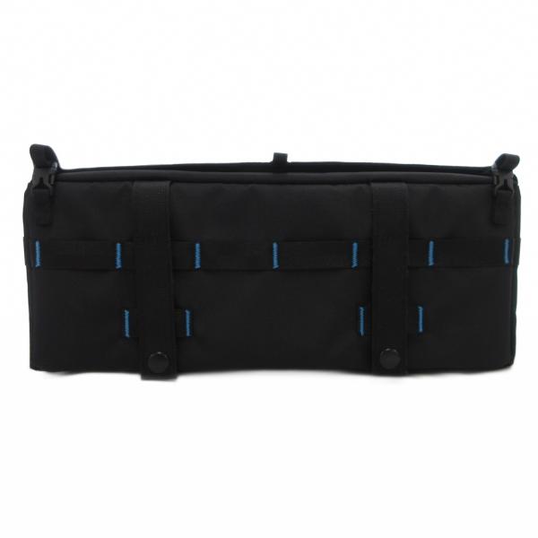 ヘリノックス Helinox 美品 サイドストレージ カーアクセサリー 車内収納 ロゴ 黒 ブラック...