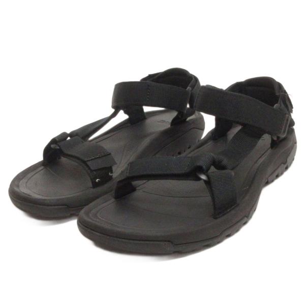テバ Teva ハリケーン スポーツサンダル ベルクロ F27019D 黒 ブラック 27.0cm ...