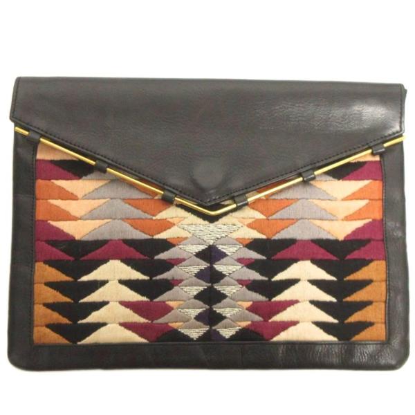 美品 リジーフォーチュナート Lizzie Fortunato Jewels セカンドバッグ クラッ...