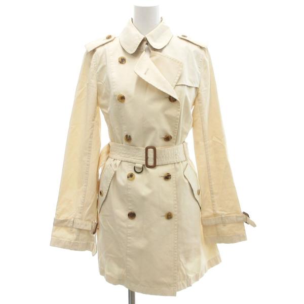 バーバリー ロンドン BURBERRY LONDON トレンチコート ミドル丈 ベルト エポレット ...