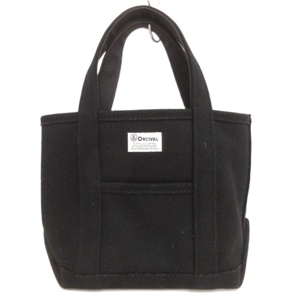 オーチバル ORCIVAL オーシバル メルトン トートバッグ RC-7072 黒 ブラック レディ...
