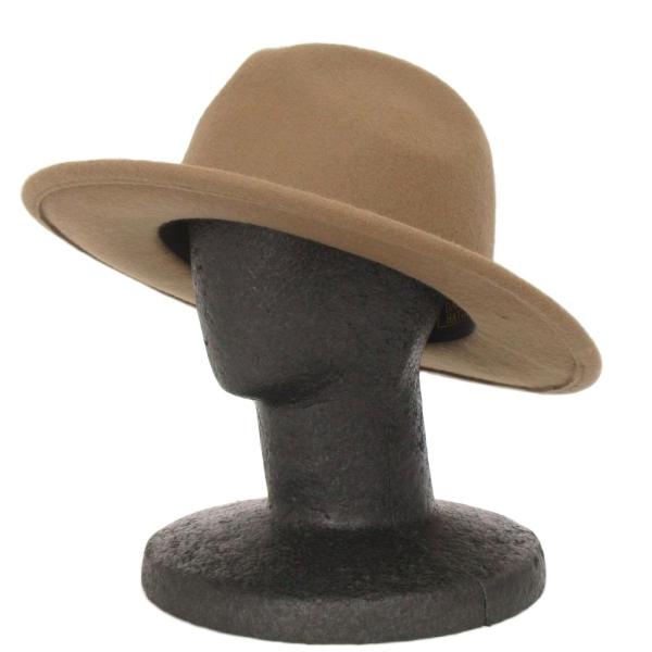 ダニーズハッター DANNY'S HATTER テンガロンハット 無地 ウール ベージュ 58cm ...