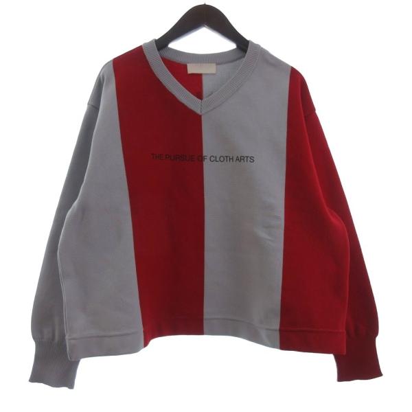 ネオンサイン NEON SIGN BIG FOOTBALL SWATER ニットトレーナー カットソ...