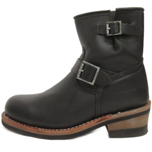 アヴィレックス AVIREX ホーネット エンジニアブーツ AV2225 レザー 黒 ブラック US...