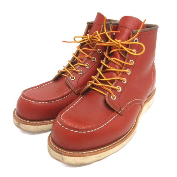 レッドウィング REDWING 6インチ クラシックモックトゥ ブーツ 犬タグ 復刻 8875 レー...