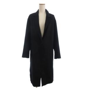 INED（イネド） アンゴラ ベルテッド ステンカラー ロング コート