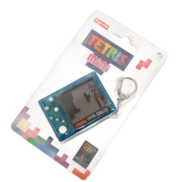 未使用品 シュプリーム SUPREME 未開封 Tetris Mini ゲーム機 青 ブルー キーホ...