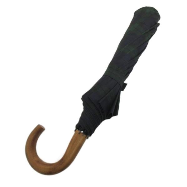 フォックスアンブレラ FOX UMBRELLA 折り畳み傘 雨具 チェック 緑 グリーン 小物 その...