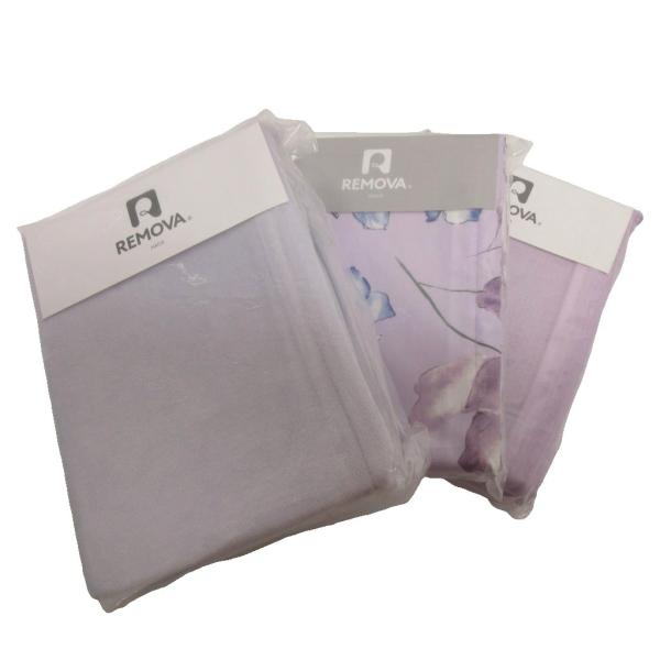 リムーバ REMOVA 3点セット 掛布団カバー コンフォーターケース 紫  その他