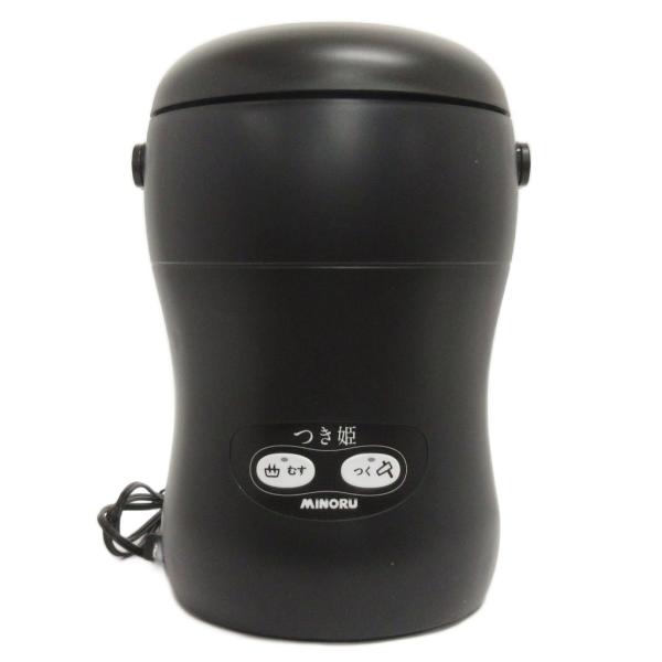 未使用品 みのる産業 つき姫 早わざ 餅つき機 3合 HS-037 黒 ブラック 家電 その他