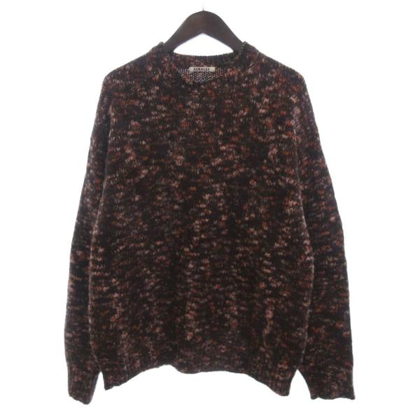 オーラリー AURALEE 22AW WOOL MIX SLUB YARN KNIT ニット セータ...